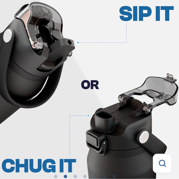 Frost Buddy 32 Oz Bottle Buddy in Purple Glitz - Picture 2 of 6